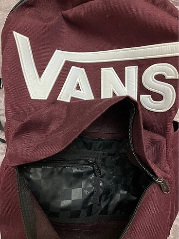 Beden orjinal Vans old school drop bordo sırt çantası
