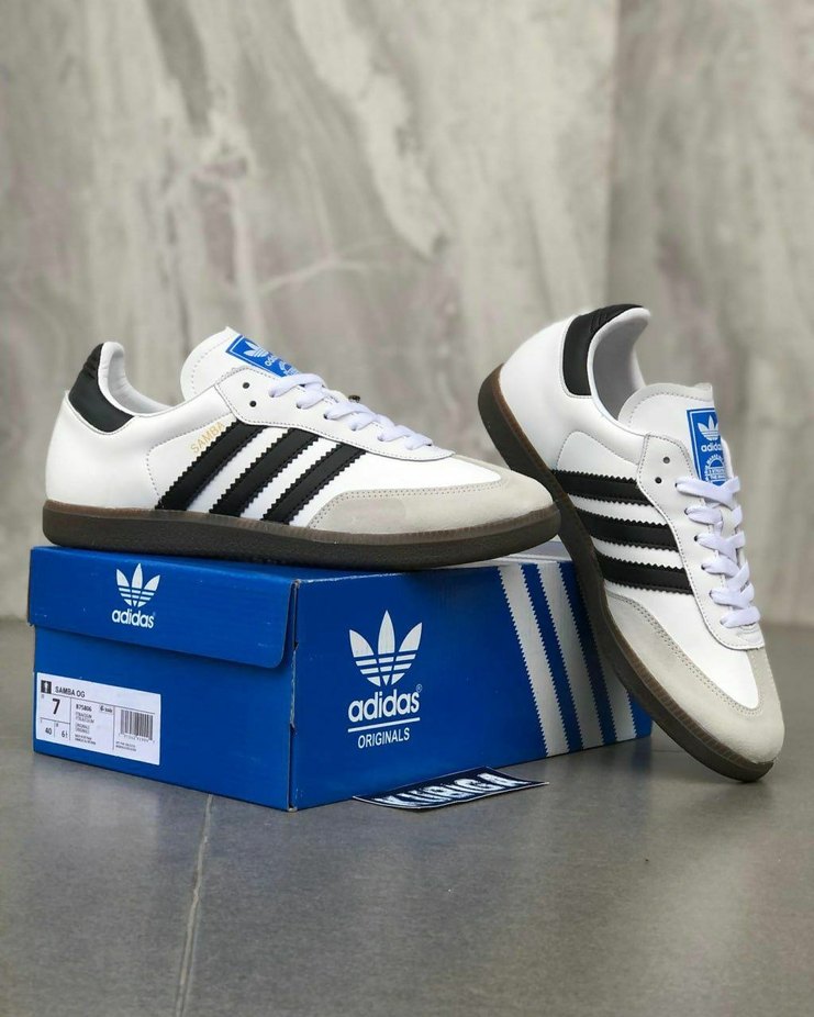 Beyaz Adidas Samba Erkek Spor Ayakkabı - Görsel 2