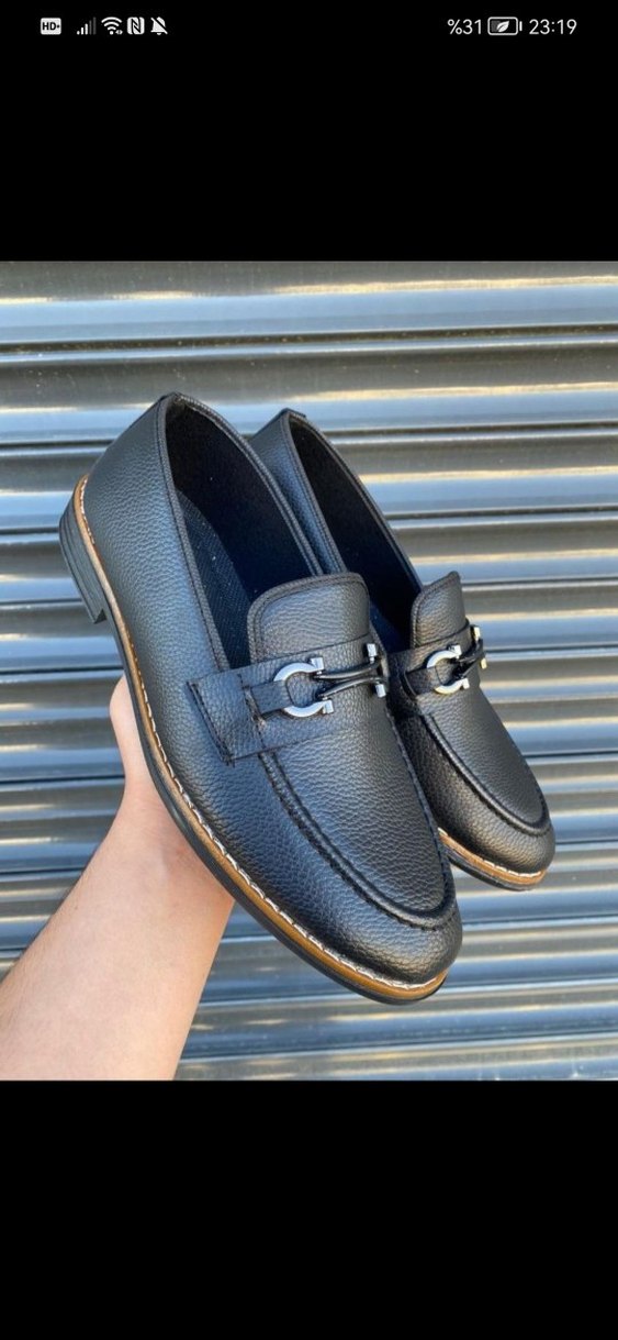 Siyah Klasik Erkek Ayakkabı - Görsel 3