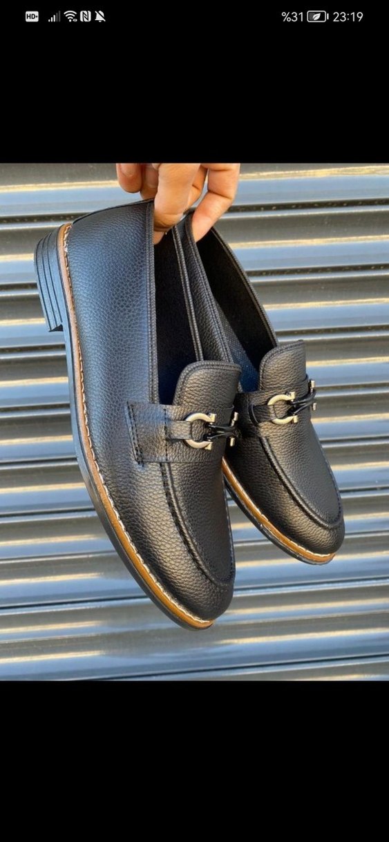 Siyah Klasik Erkek Ayakkabı - Görsel 5