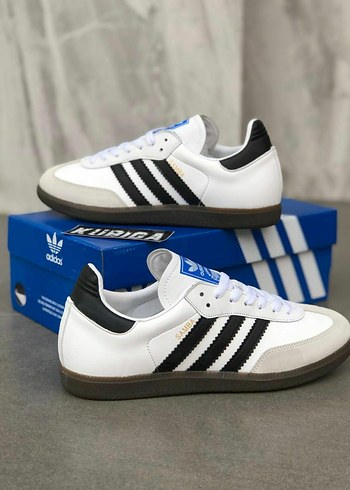 Beyaz Adidas Spor Ayakkabı - Görsel 4