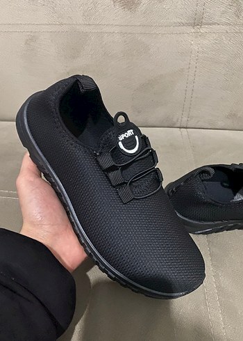Siyah Sneaker Spor Ayakkabı