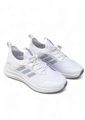 Adidas Erkek Beyaz Gri Bağcıklı Spor Ayakkabı