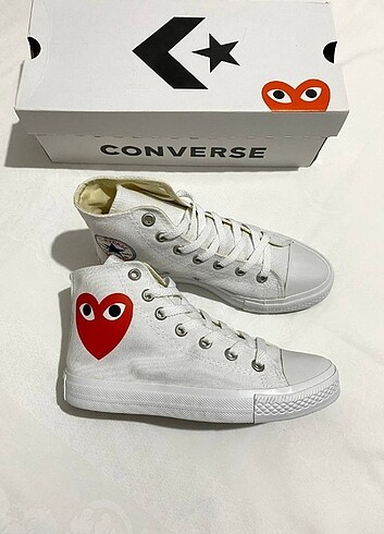 36 Beden beyaz Renk Converse Spor Ayakkabı