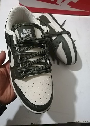 37 Beden haki Renk Haki Dunk Spor Ayakkabı