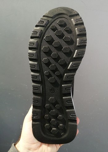 41 Beden Skechers Siyah Bağcıklı Erkek Spor Ayakkabı