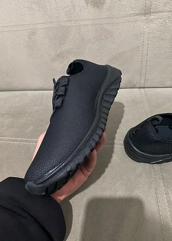 41 Beden siyah Renk Siyah Spor Sneaker