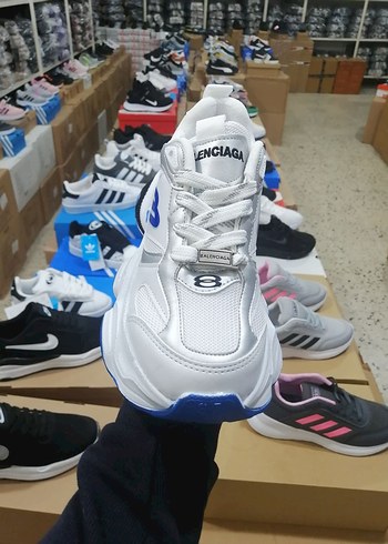 38 Beden beyaz Renk Beyaz Balenciaga Spor Kadın Sneaker