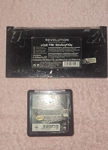 Revolution FAR PALETİ ve pudra