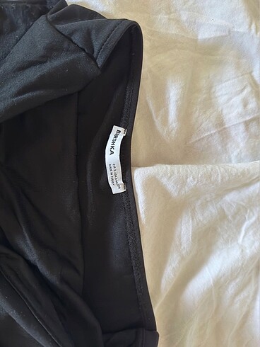 Bershka Straplez crop üst