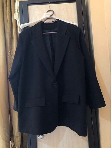 Pull and Bear Siyah blazer