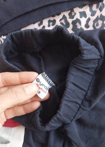 Renkli Kapüşonlu Erkek Bebek Eşofman Takımı - Görsel 2