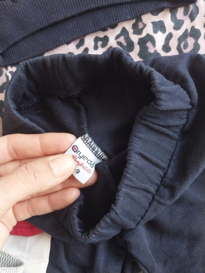 Renkli Kapüşonlu Erkek Bebek Eşofman Takımı - Görsel 2