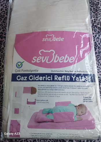 Sevi Bebe Beyaz Bebek Reflü  Yatağı - Görsel 2