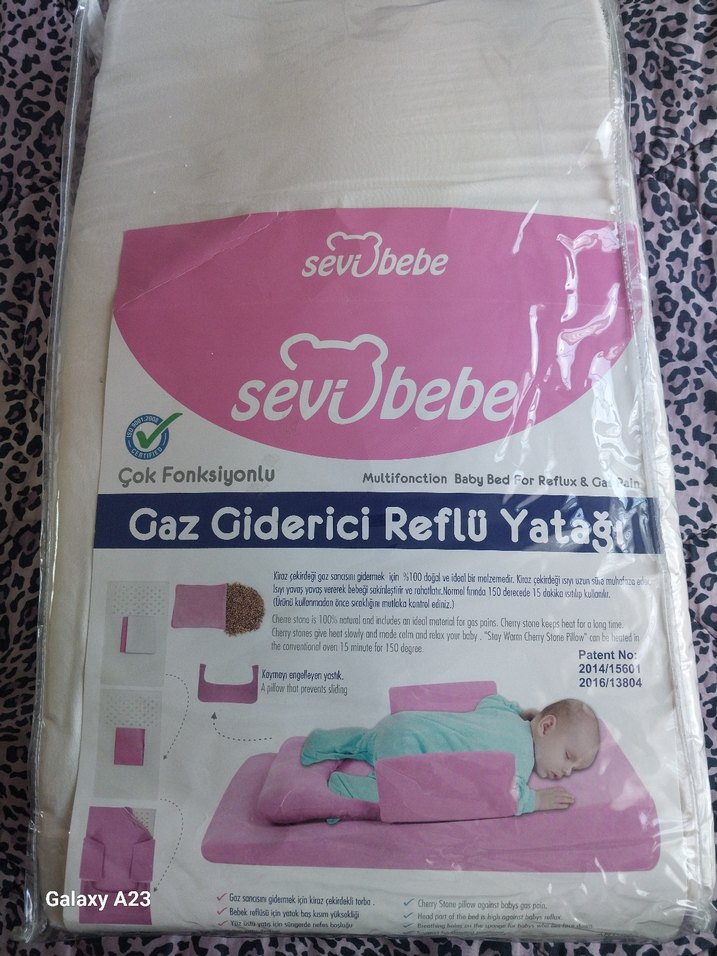 Sevi Bebe Beyaz Bebek Reflü  Yatağı - Görsel 2