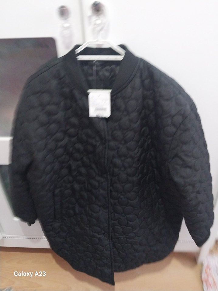 LCW Modest Uzun Kollu Siyah Kadın Mont - Görsel 3