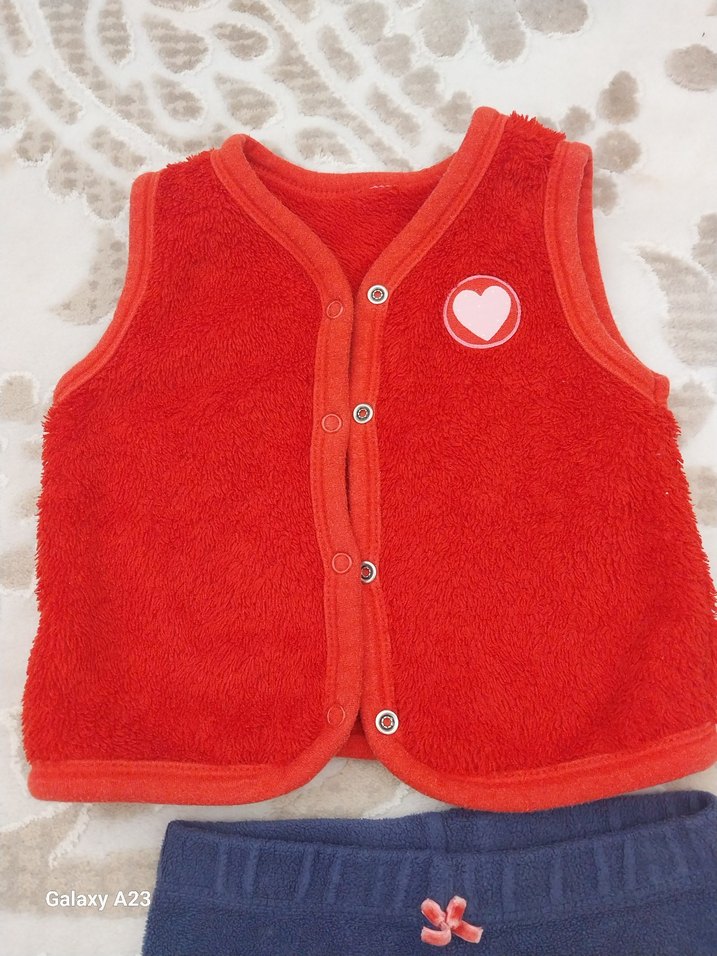 polar yelek pantolon takımı - Görsel 3