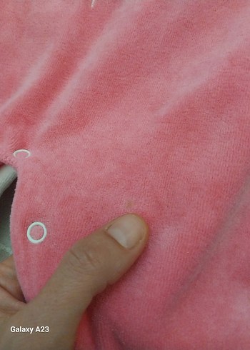 kadife Bebek Tulumu ve Şapka - Görsel 4