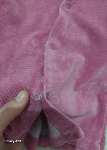 Kız bebek kadife elbise - Görsel 4