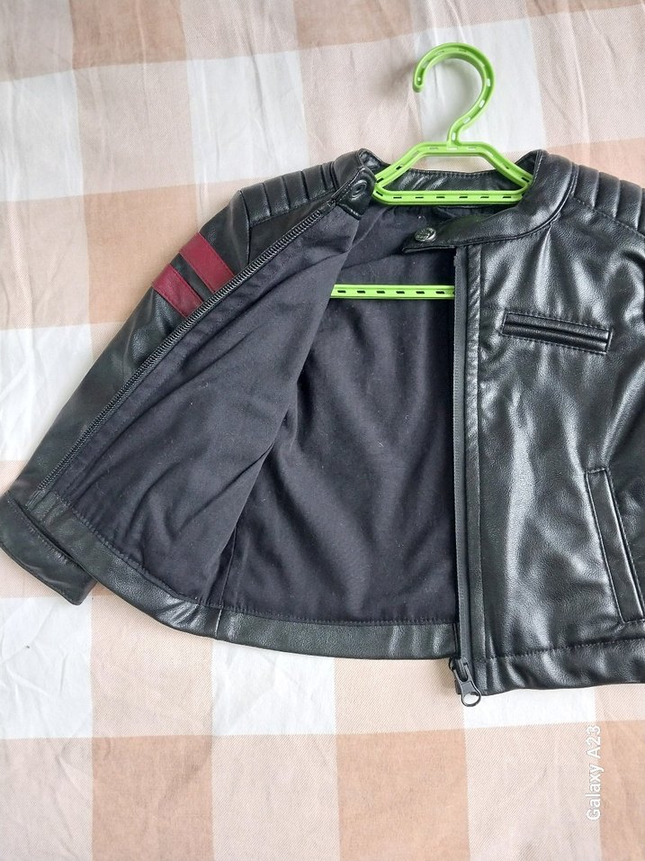 bebek Deri  Ceket - Görsel 2