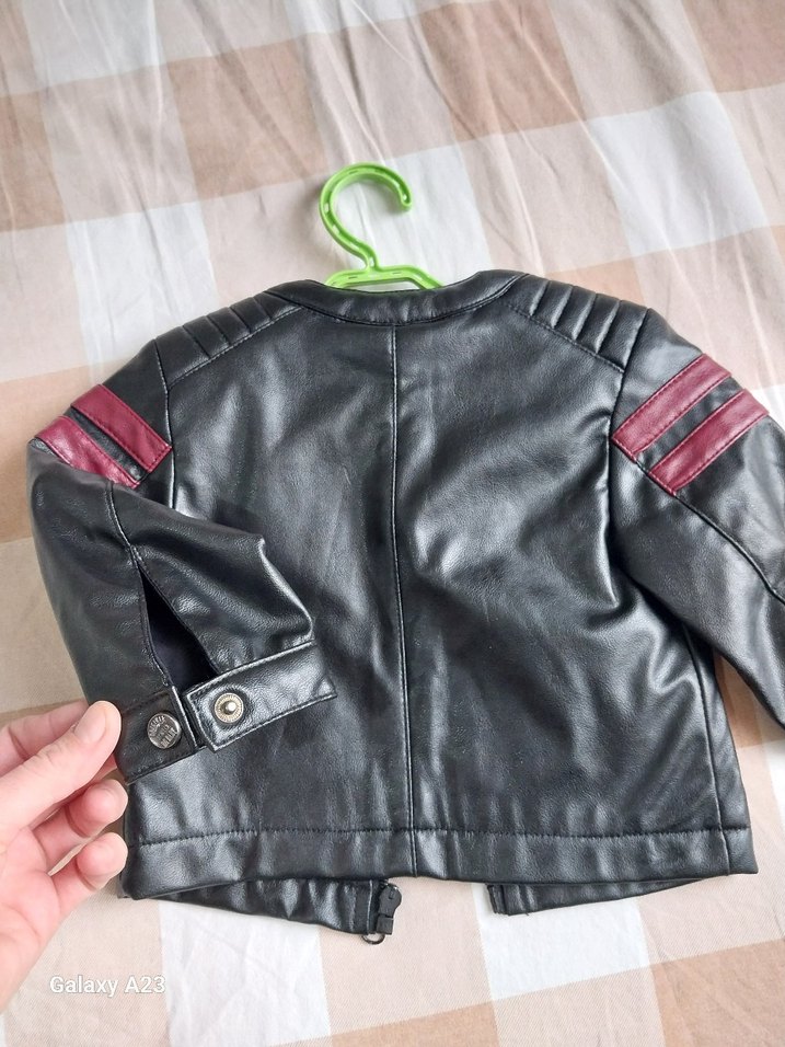 bebek Deri  Ceket - Görsel 3