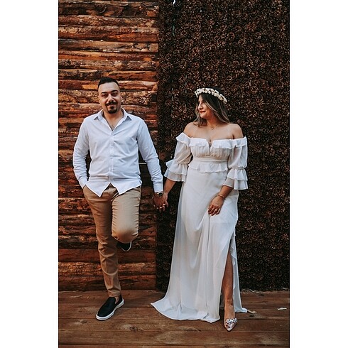Nikah elbisesi sıfır ayarında