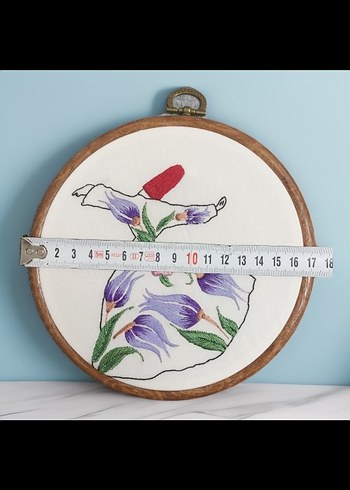 Nakışlı Semazen Desenli Duvar Süsü - Görsel 2