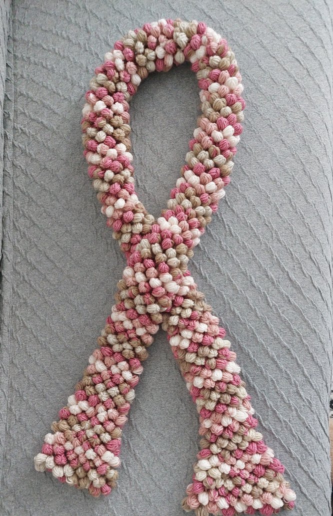 Renkli Örgü Kadın Şal - Görsel 5