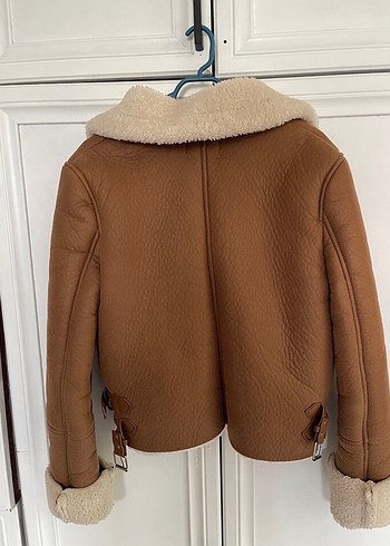 Biker süet mont - Görsel 3