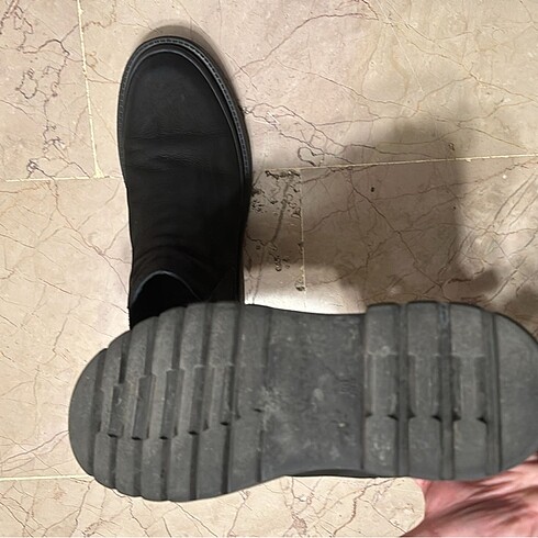 Elle Gerçek Deri Bot - Görsel 5