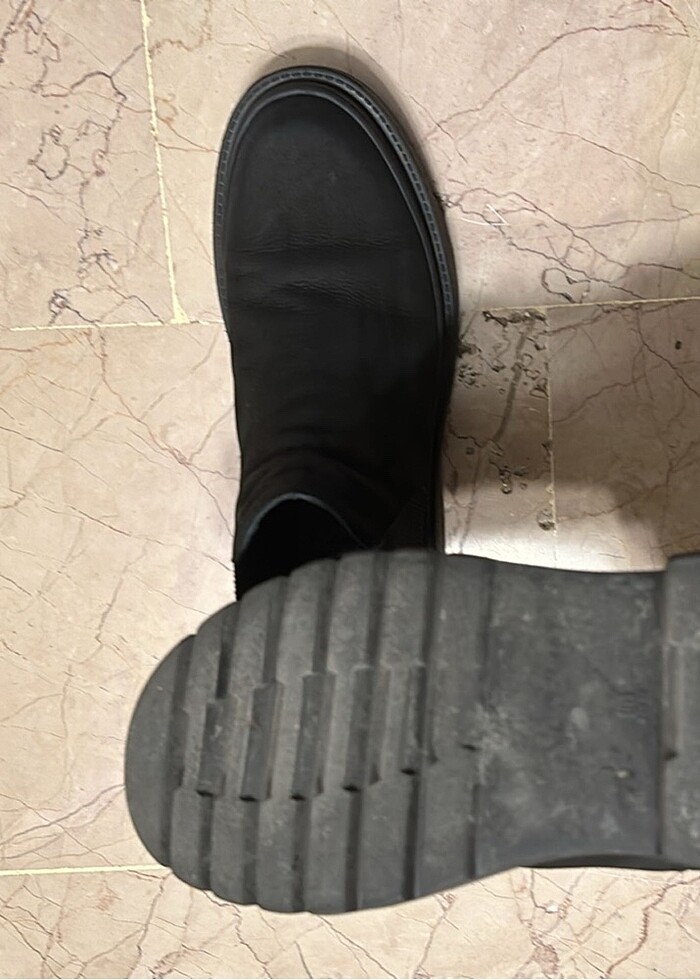 Elle Gerçek Deri Bot - Görsel 5