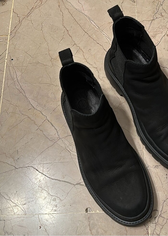 Elle Gerçek Deri Bot - Görsel 2