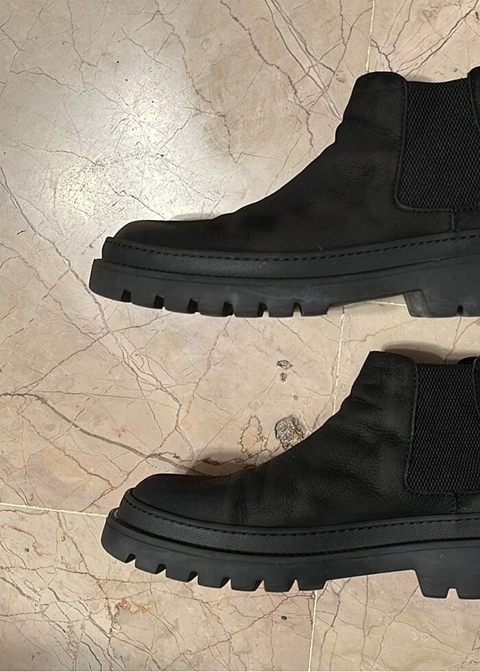 Elle Gerçek Deri Bot - Görsel 4