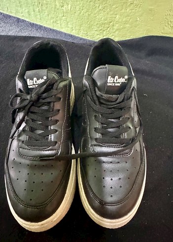 Siyah Yılan Desenli Stiletto Topuklu Spor Ayakkabı - Görsel 5