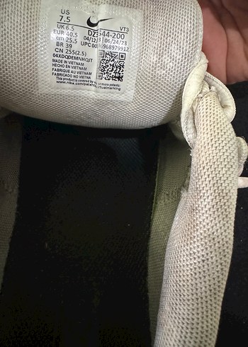 Gri Erkek Spor Ayakkabı Bağcıkları orijinal 
40,5 beden - Görsel 7