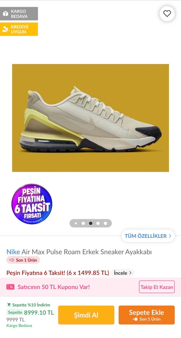 Gri Erkek Spor Ayakkabı Bağcıkları orijinal 
40,5 beden - Görsel 4