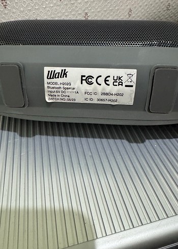 Gri Bluetooth Hoparlör - Görsel 3