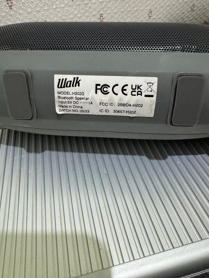 Gri Bluetooth Hoparlör - Görsel 3