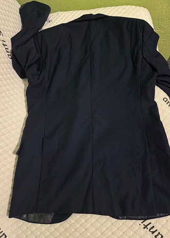 Düz Lacivert Erkek Ofis Takım Elbisesi - Görsel 5