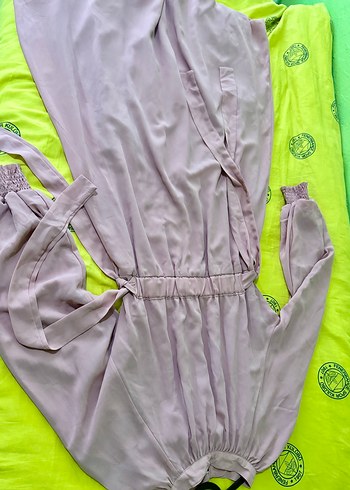 Mor, Uzun, Salaş Kadın Elbise - Görsel 3