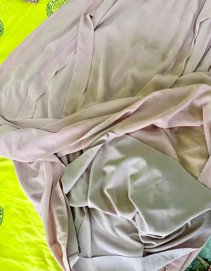 Mor, Uzun, Salaş Kadın Elbise - Görsel 4