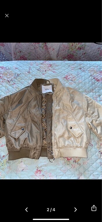 BERSHKA iki renkli ceket