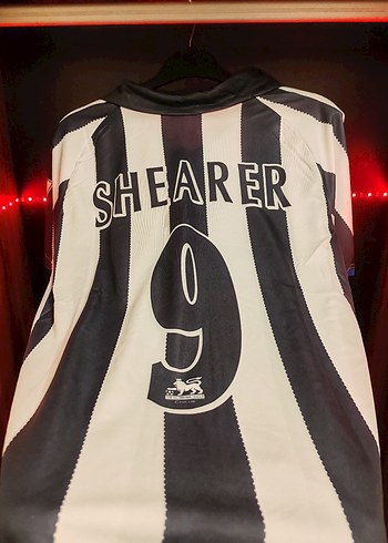 N.United Alan Shearer Retro Forma - Görsel 4