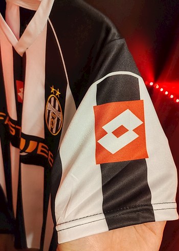 Juventus Edgar Davids Retro Forma - Görsel 4