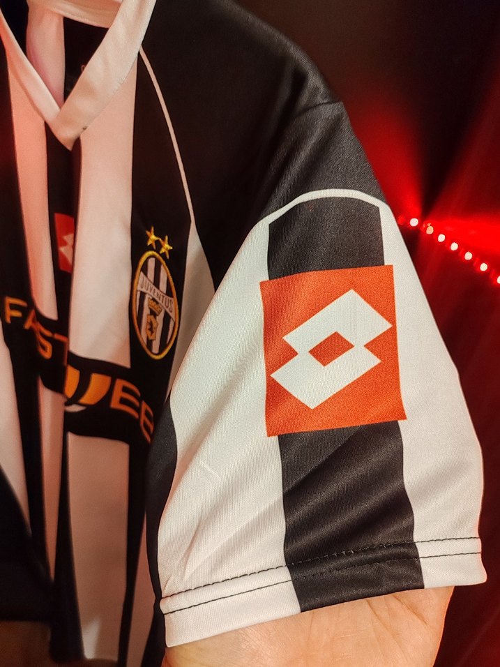 Juventus Edgar Davids Retro Forma - Görsel 4