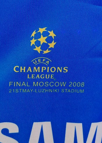 Chelsea 07/08 CL Final Lampard Forma - Görsel 4