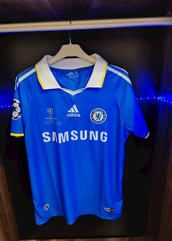 Chelsea 07/08 CL Final Lampard Forma - Görsel 2
