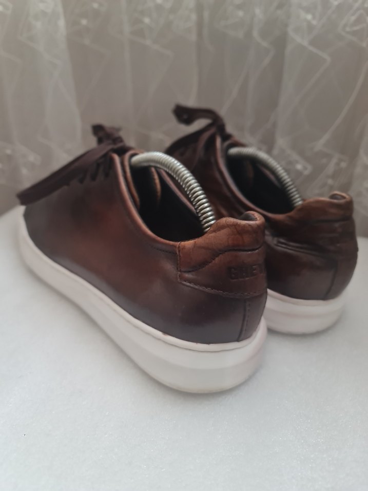 greyder 43
Kahverengi Deri Erkek Sneakers - Görsel 2