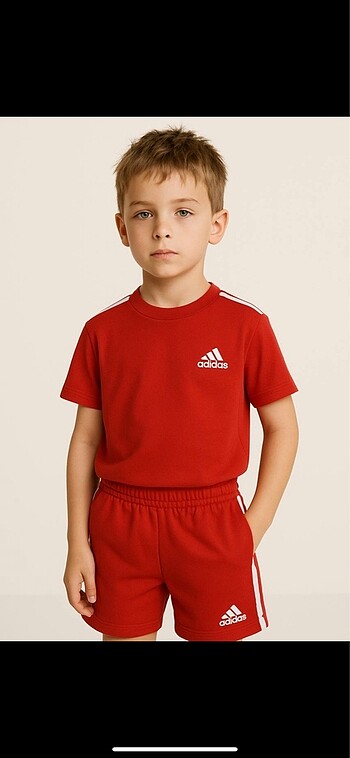 Adidas şortlu takım