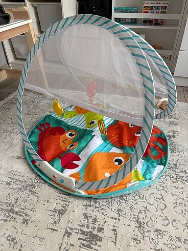 fisher price renkli dostlar taşınabilir oyun matı